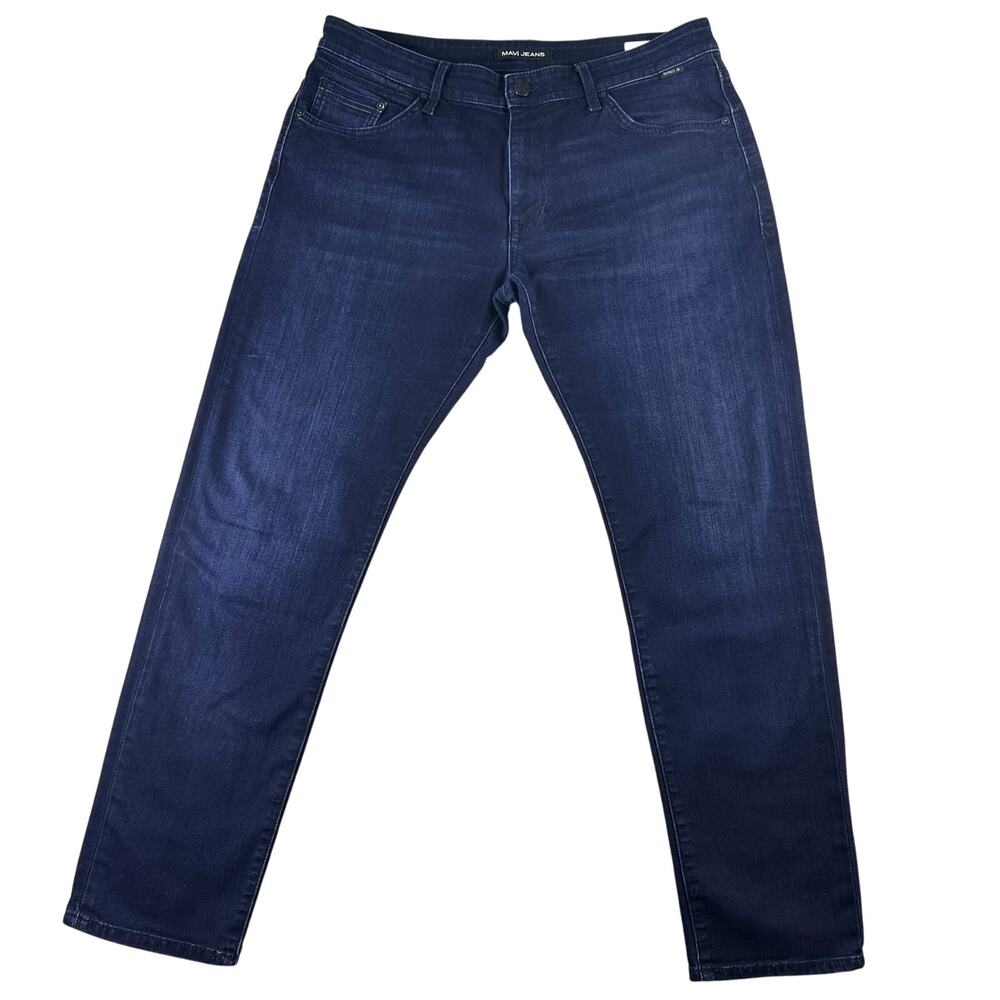 Mavi Jake Slim Leg‎ Jeans Dark Wash Stretch Men's Size 36x32